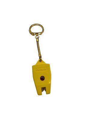 Phonak Keychain With Yellow Plastic Body & Gold Chain - 2.5 Inches Long A49